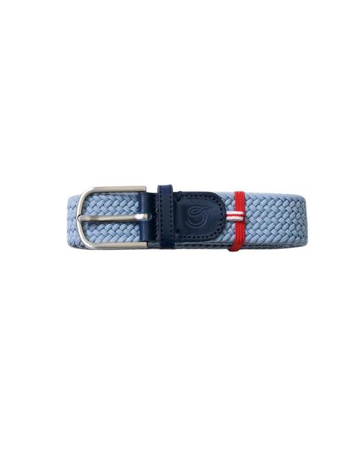 La Boucle Blue Belts for men