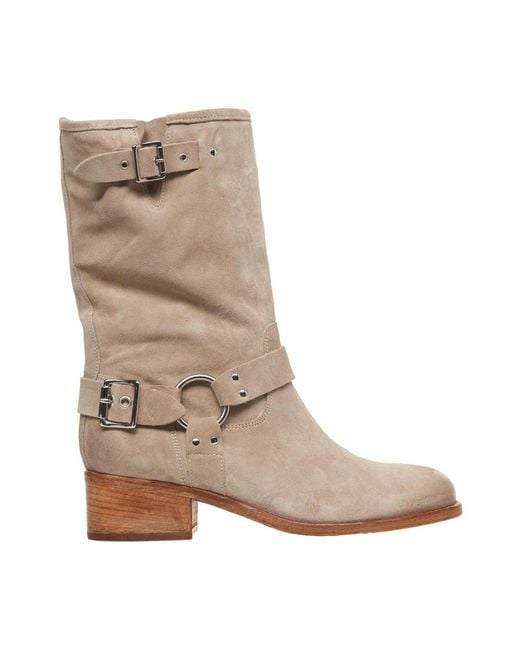 CURIOSITÉ Brown Heeled Boots