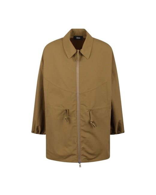 Laminar Green Belted Coats