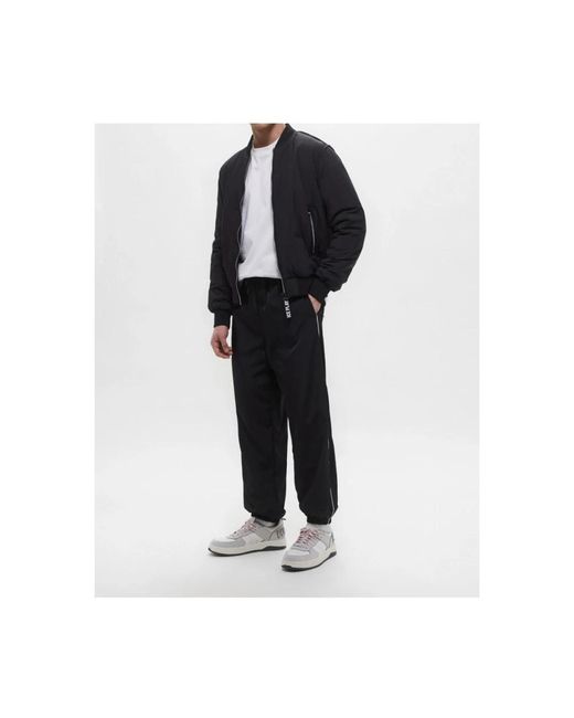 Ice Play Black Bomber Jackets for men