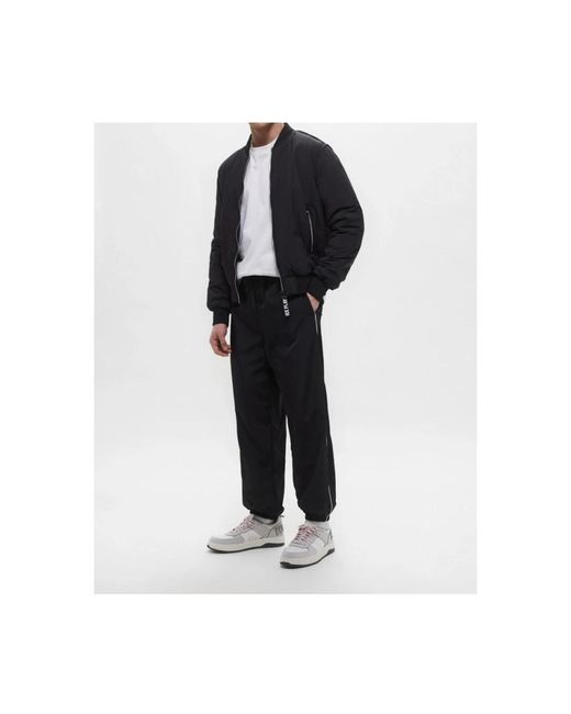 Ice Play Black Bomber Jackets for men