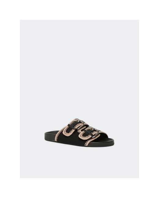 Weekend by Maxmara Black Sliders