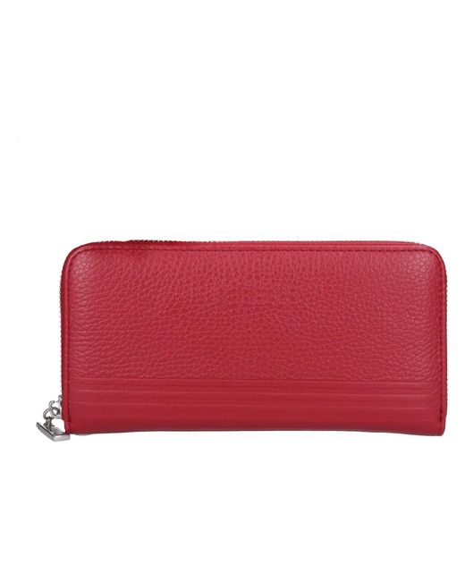 Rebelle Accessoires ,Rood ,Leer Ziparound W/Zipfavola in het Red