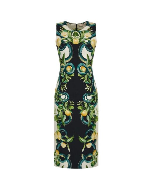 Roberto Cavalli Green Midi Dresses