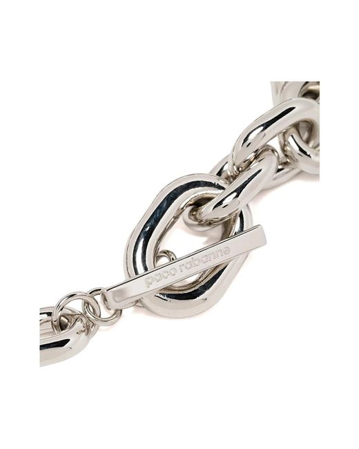 Rabanne Metallic Necklaces