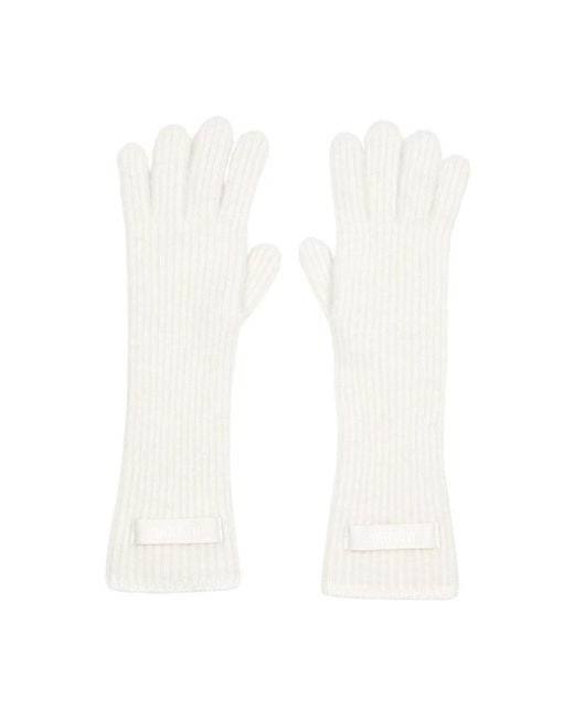 Jacquemus Gloves in het White