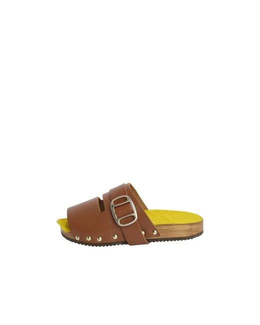 Jejia Brown Sliders