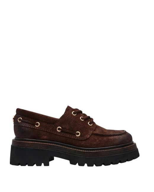 Steve Madden Brown Laced Shoes