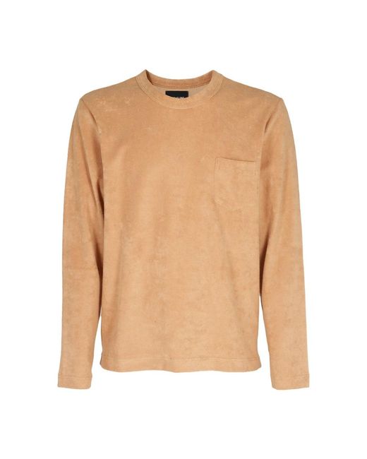 Howlin' By Morrison Natural Long Sleeve Tops for men