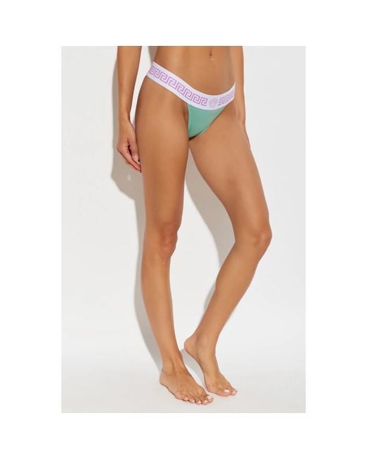 Bottoms Versace de color Blue