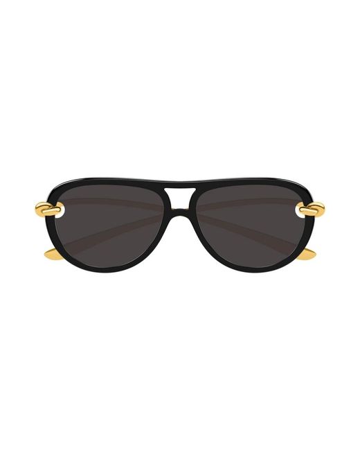 Bottega Veneta Black Sunglasses