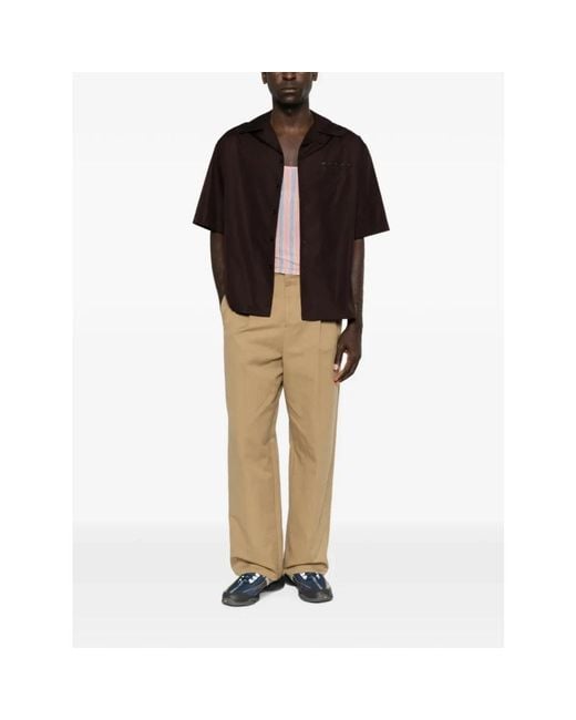 Marni S/S Shirt in het Brown voor heren