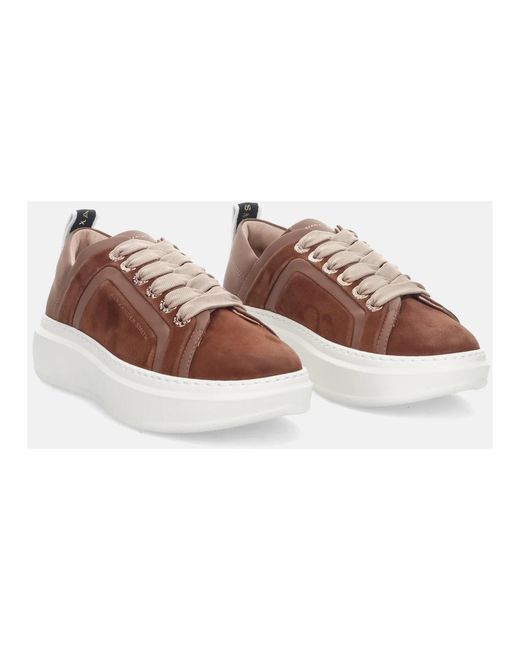 Alexander Smith Brown Sneakers
