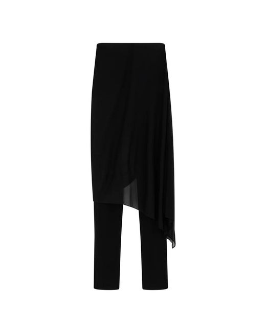 GIUSEPPE DI MORABITO Black Slim-Fit Trousers