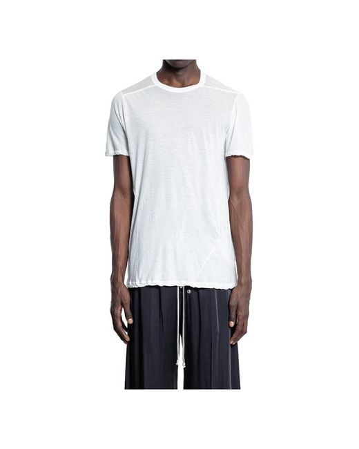 Rick Owens White T-Shirts for men