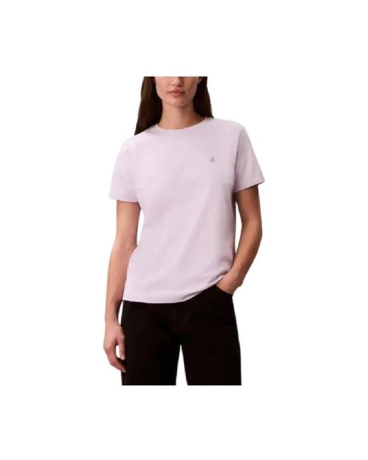 Calvin Klein Purple T-Shirts