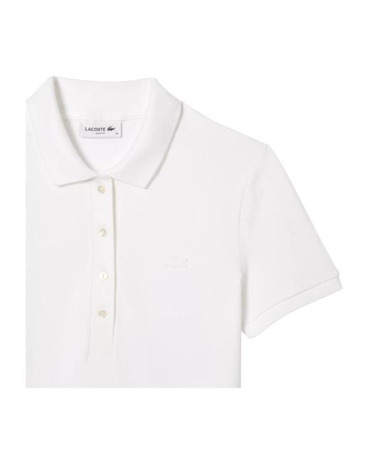 Lacoste White Polo Shirts