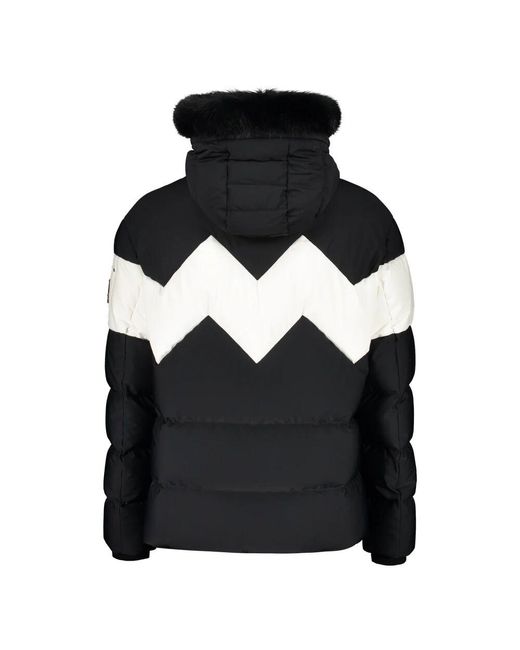 Moose Knuckles Black Down Jackets for men
