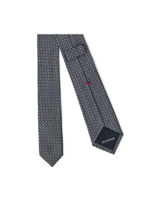 Ties Jil Sander de hombre de color Gray
