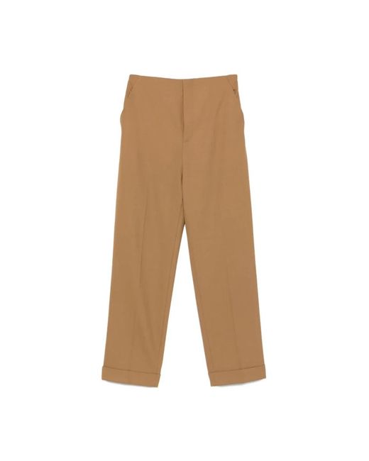 Alberta Ferretti Pantalone in het Brown