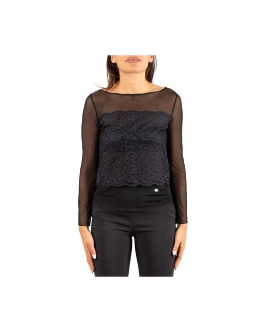 Hanita Black Blouses