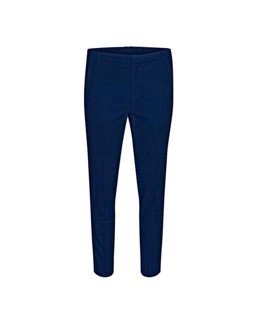 Inwear Blue Klassische Marineblaue Anzughose