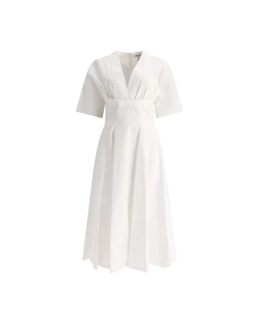 Alaïa Midi Dresses in het White
