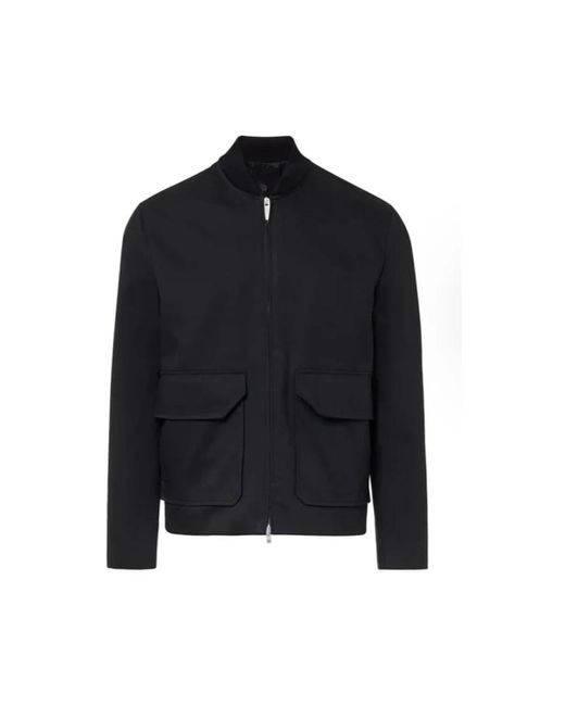 Jackets > light jackets Paolo Pecora pour homme en coloris Black