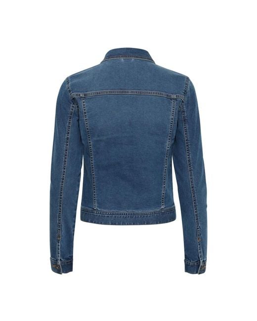 Ichi Blue Denim Jackets