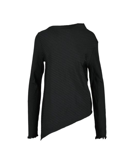 Round-Neck Knitwear Rohe de color Black