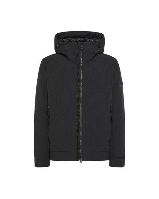 Peuterey Black Light Jackets for men