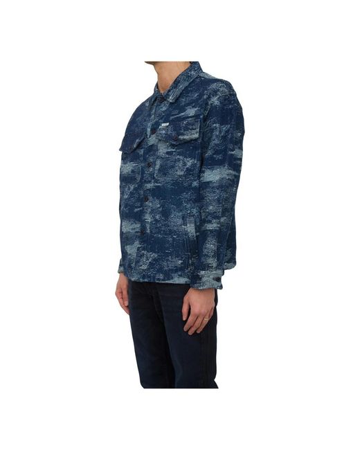 Light Jackets di Guess in Blue da Uomo
