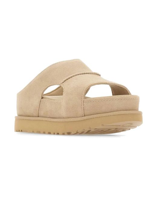 Sliders Ugg de color Natural