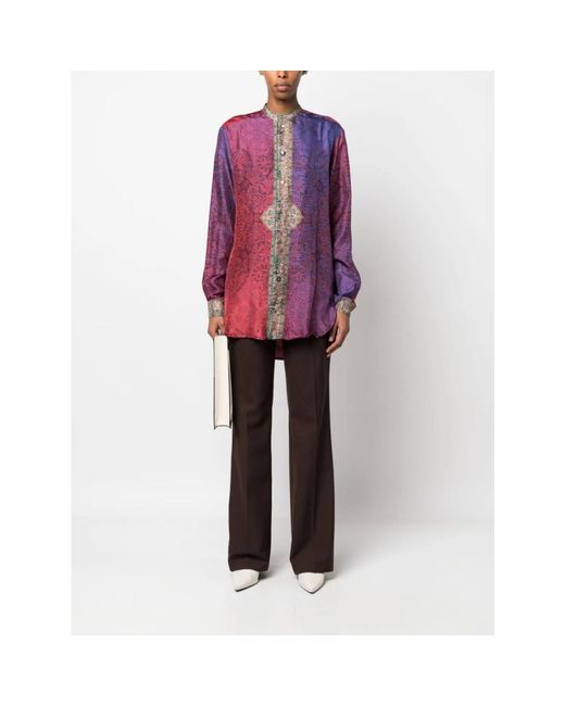 Pierre Louis Mascia Purple Shirts