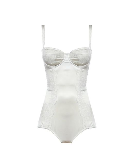 Dolce & Gabbana Bodysuit in het White