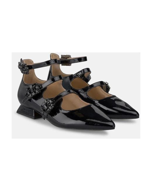 Alma En Pena. Black Ballerina Shoes