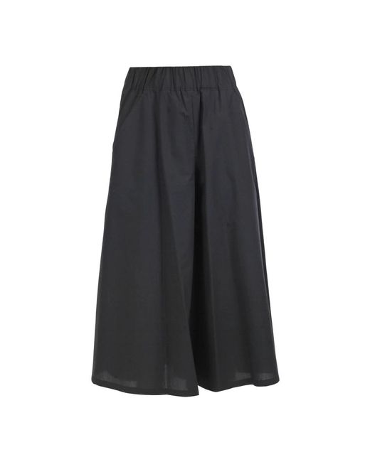 Ottod'Ame Black Wide Trousers