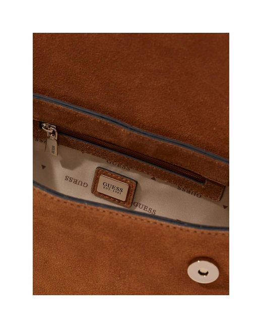 Guess Brown Shoulder Bags