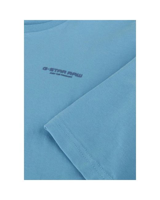 G-Star Herren Slim Base R T S/S T-Shirt in Blue für Herren