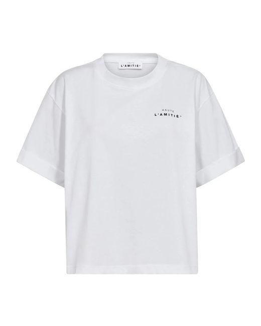 T-Shirts Haute L'Amitié de color White