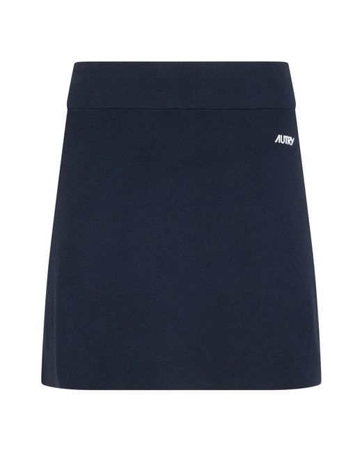 Autry Blue Short Skirts