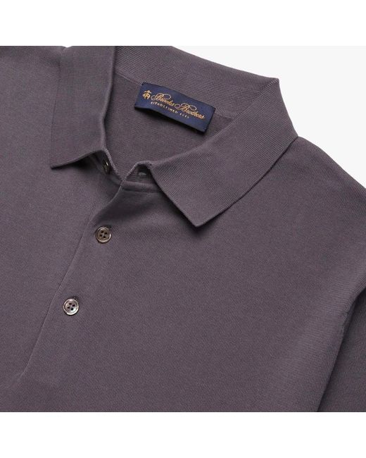 Brooks Brothers Poloshirt in Purple für Herren