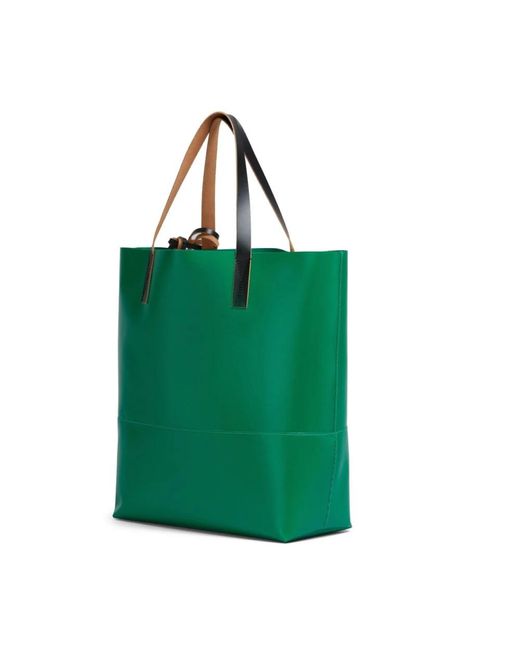 Marni Grüne einkaufstasche,celeste shopping tasche in Green für Herren