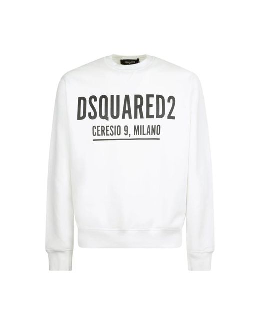 Sweatshirts DSquared² pour homme en coloris White