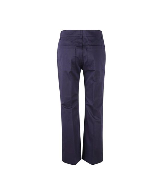 Weekend by Maxmara Blue Blaue Hose Bosso