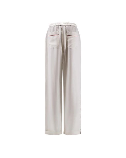 Tom Ford Gray Wide Trousers