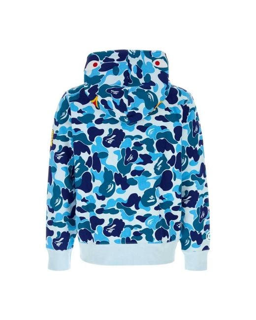 A Bathing Ape Blue Zip-Throughs for men