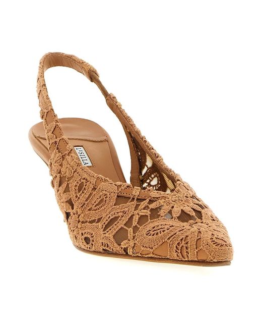 Le Silla Brown Pumps