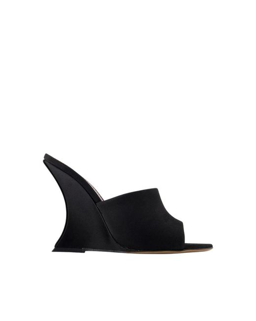 Paris Texas Black Wedges