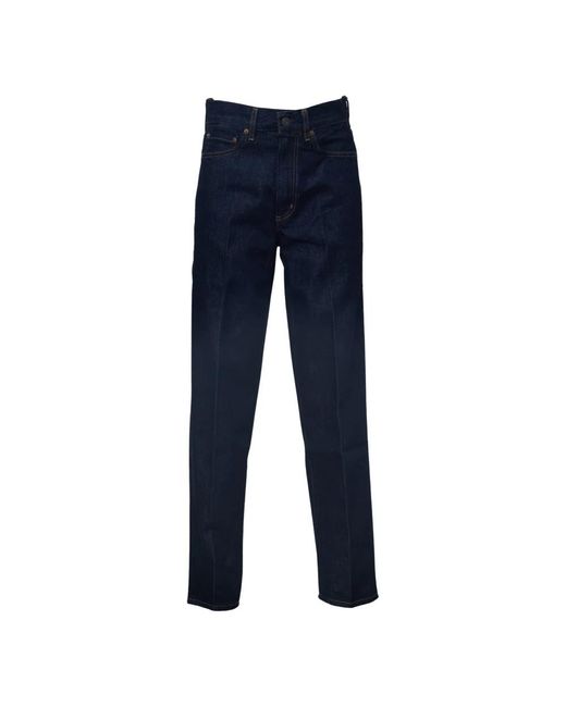 Agolde Blue Straight Fit Jeans